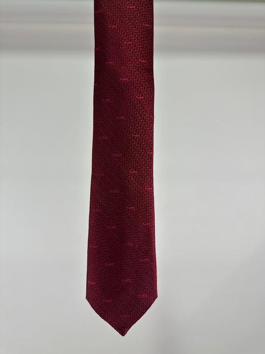 Michael Kors Logo Tie in Red