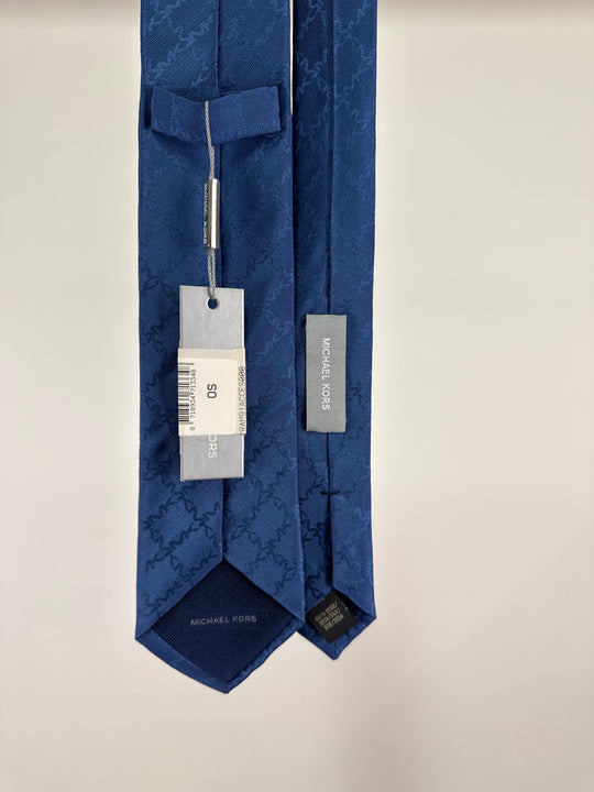 Michael Kors Logo Tie in Blue