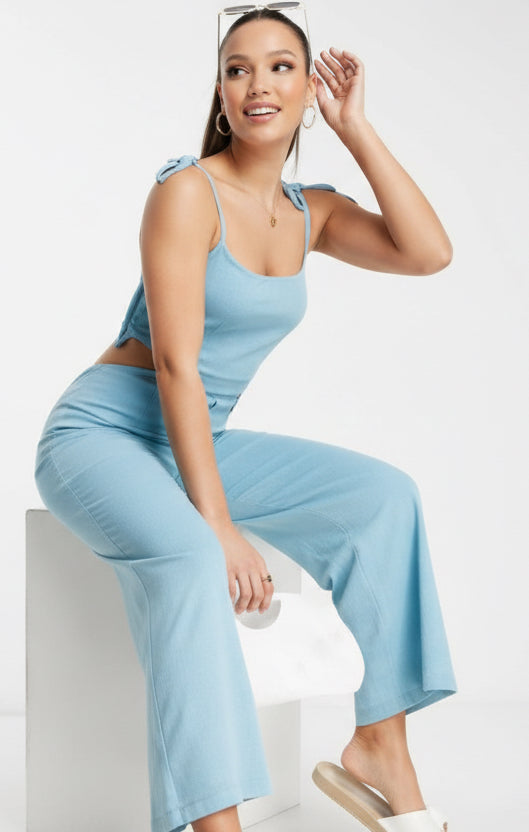 ASOS DESIGN Tall washed cut out detail cami jumpsuit