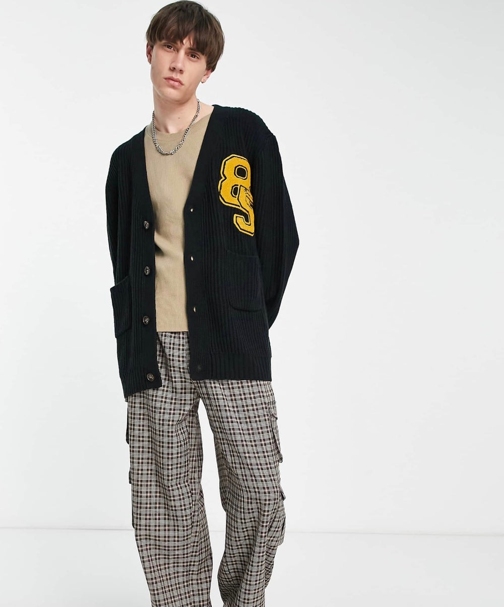 Mennance 85 varsity cardigan