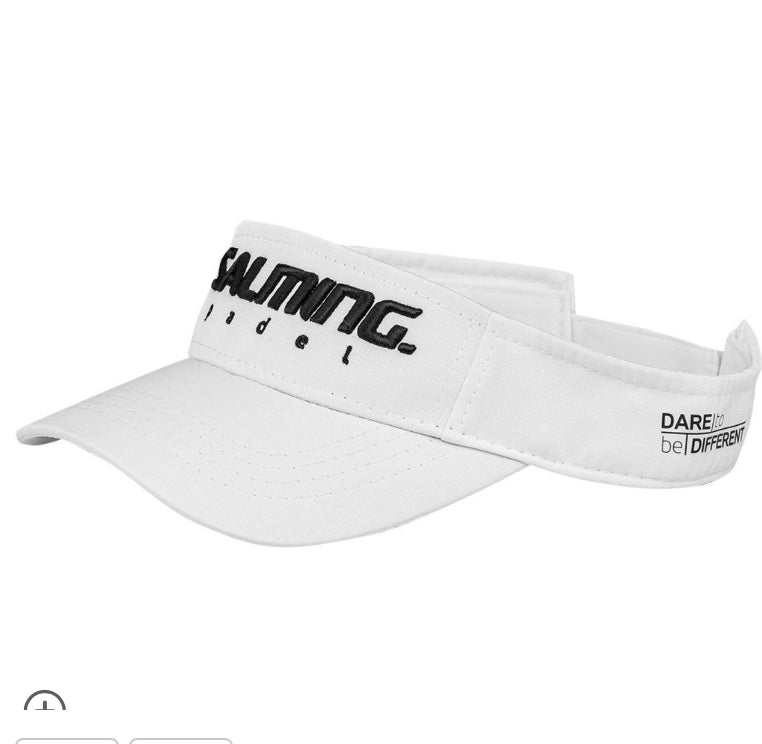 Salming visor white - AA 2