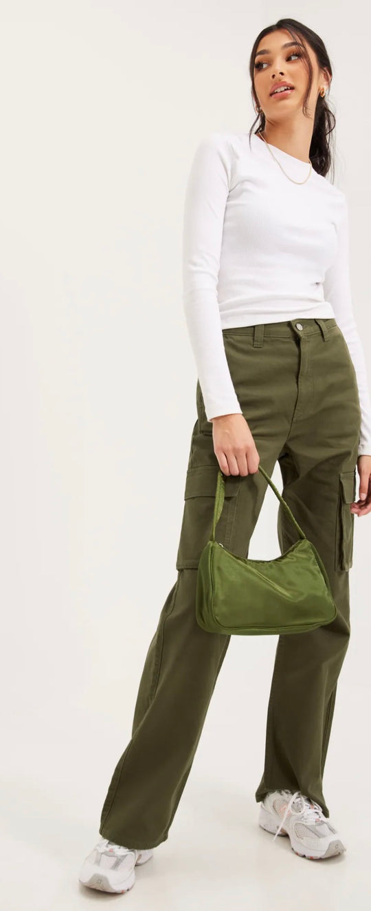 Dr Denim Echo Utility Dark Emerald