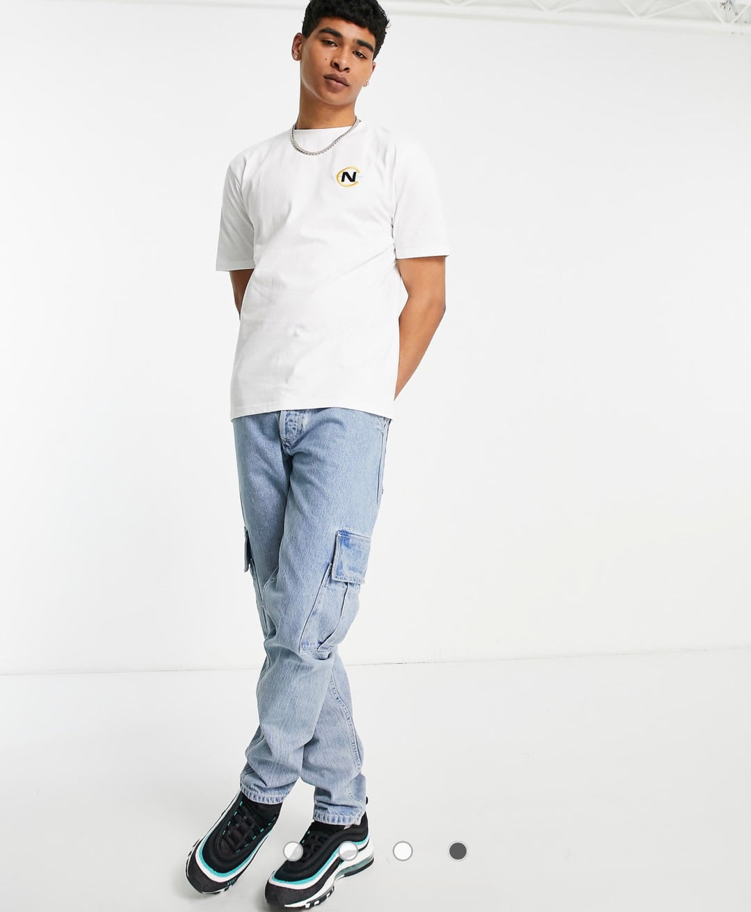 Nautica Competition Raggy T-shirt in White