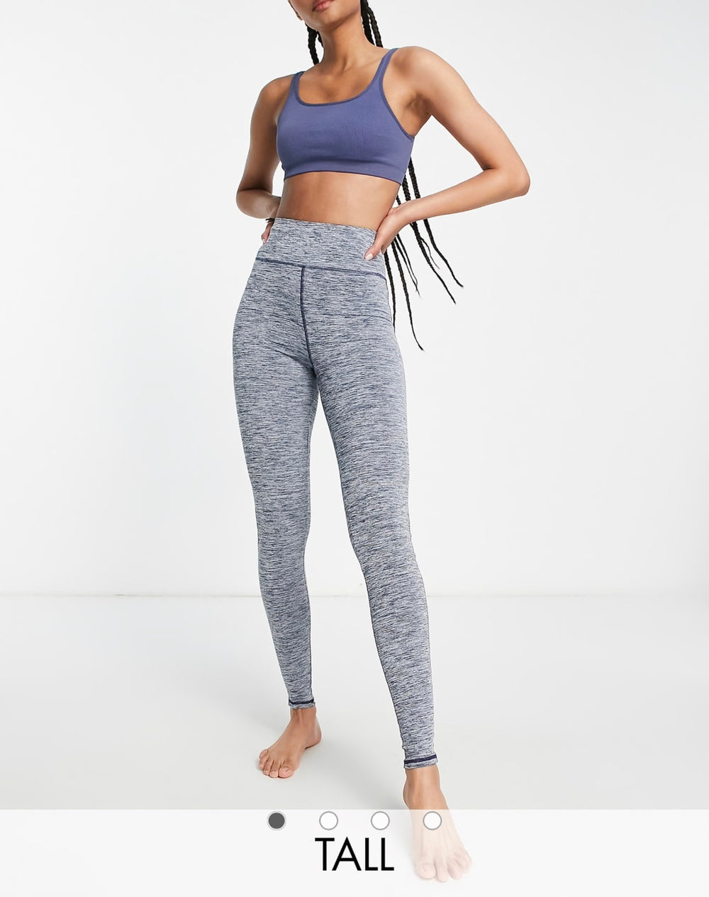 ASOS 4505 Tall yoga legging in Marl