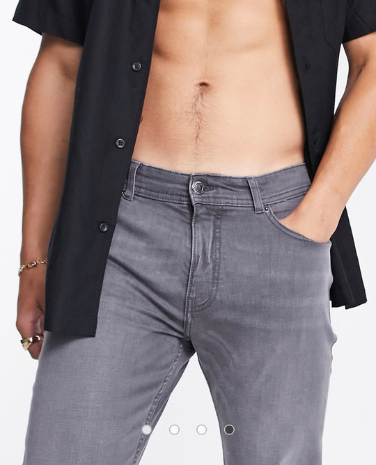 Dont Think Twice skinny fit jeans in grey