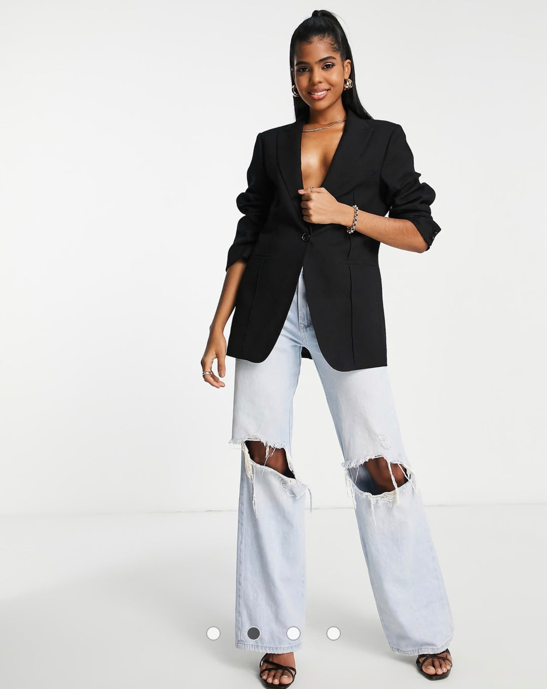 Urban Revivo Blazer in Black