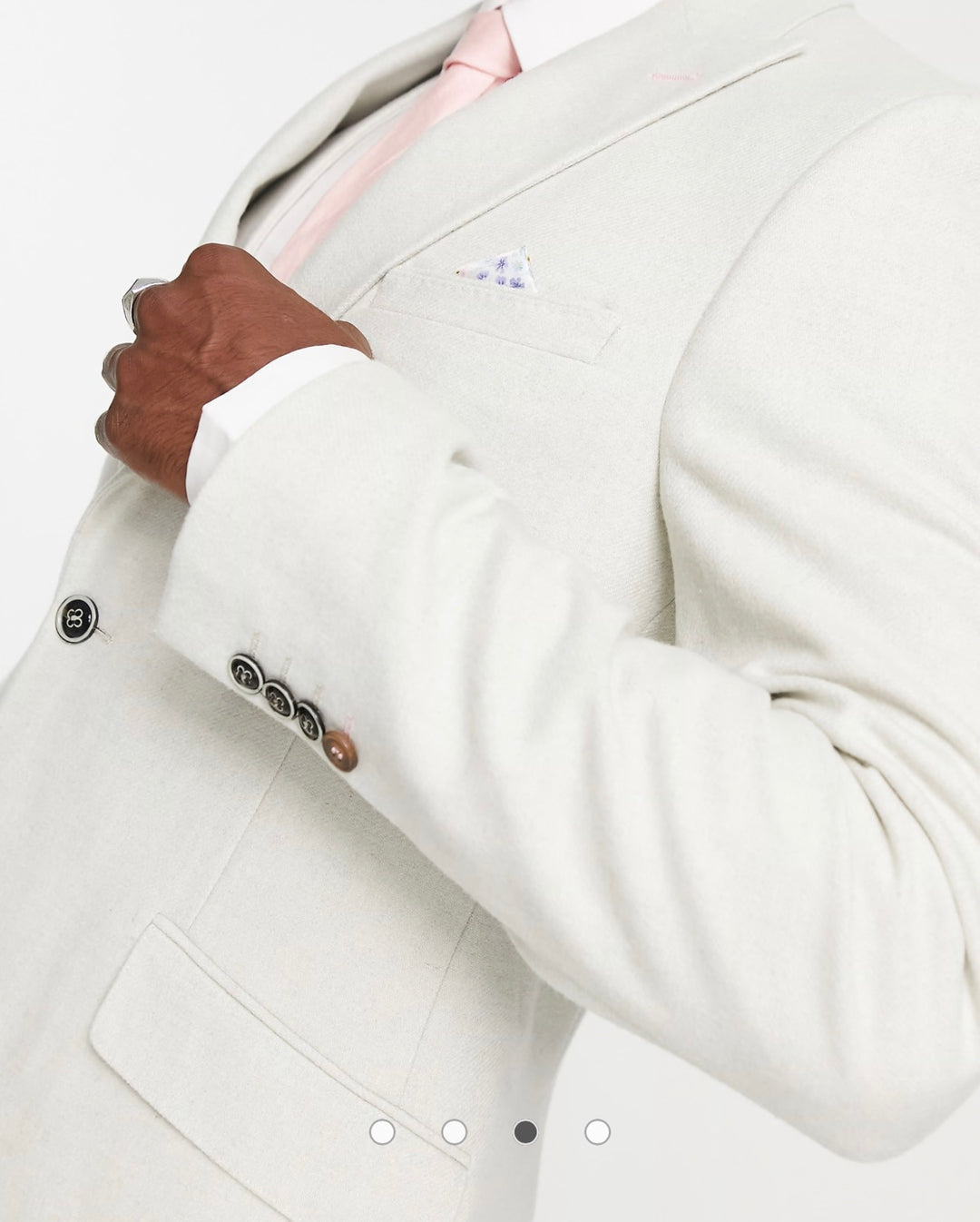 Harry Brown tweed suit jacket in grey