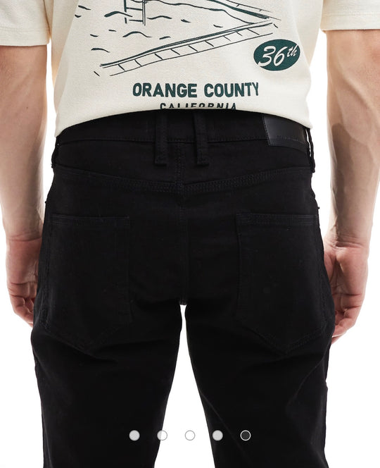 French Connection slim fit jeans in black