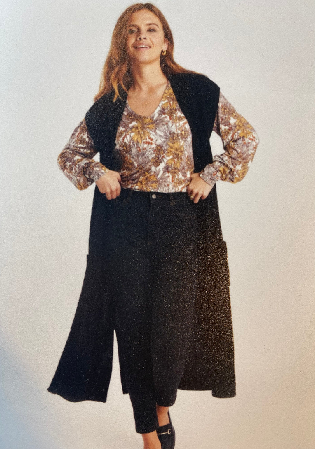 Sleeveless cardigan - 212602 / Y22M