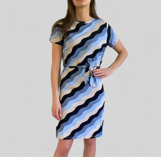 Wavy slit dress  - 231704 / A9