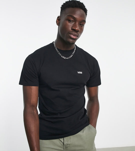 Vans Small Logo -t-paita, musta