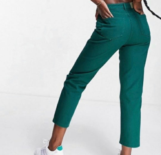 Urban Revivo skinny jeans in green