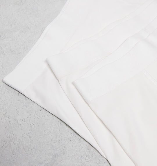 Weekday Johnny 3-pack trunk Set in white