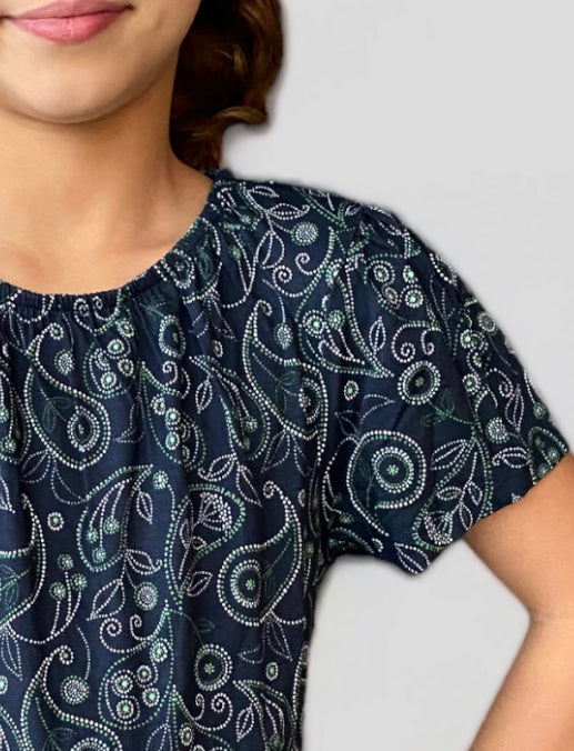 Paisley top kids- 221101 E 7