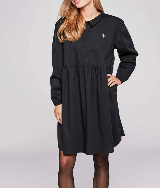 U.S. Polo Dress Blanca black aa9