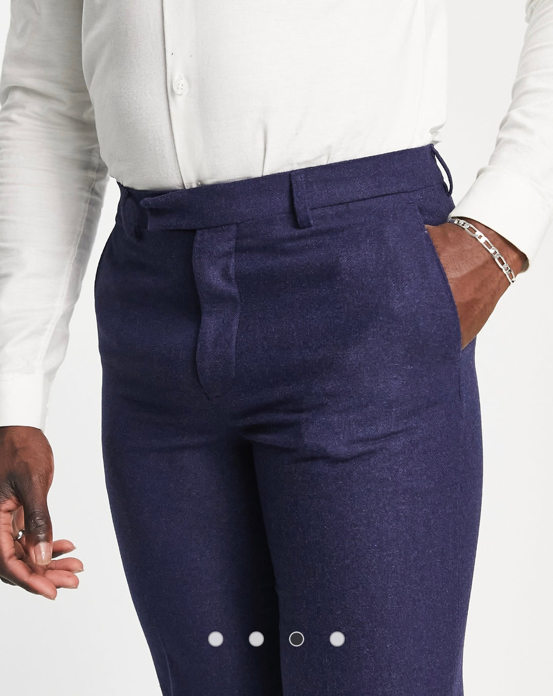 Harry Brown Tall wedding tweed slim fit suit trousers