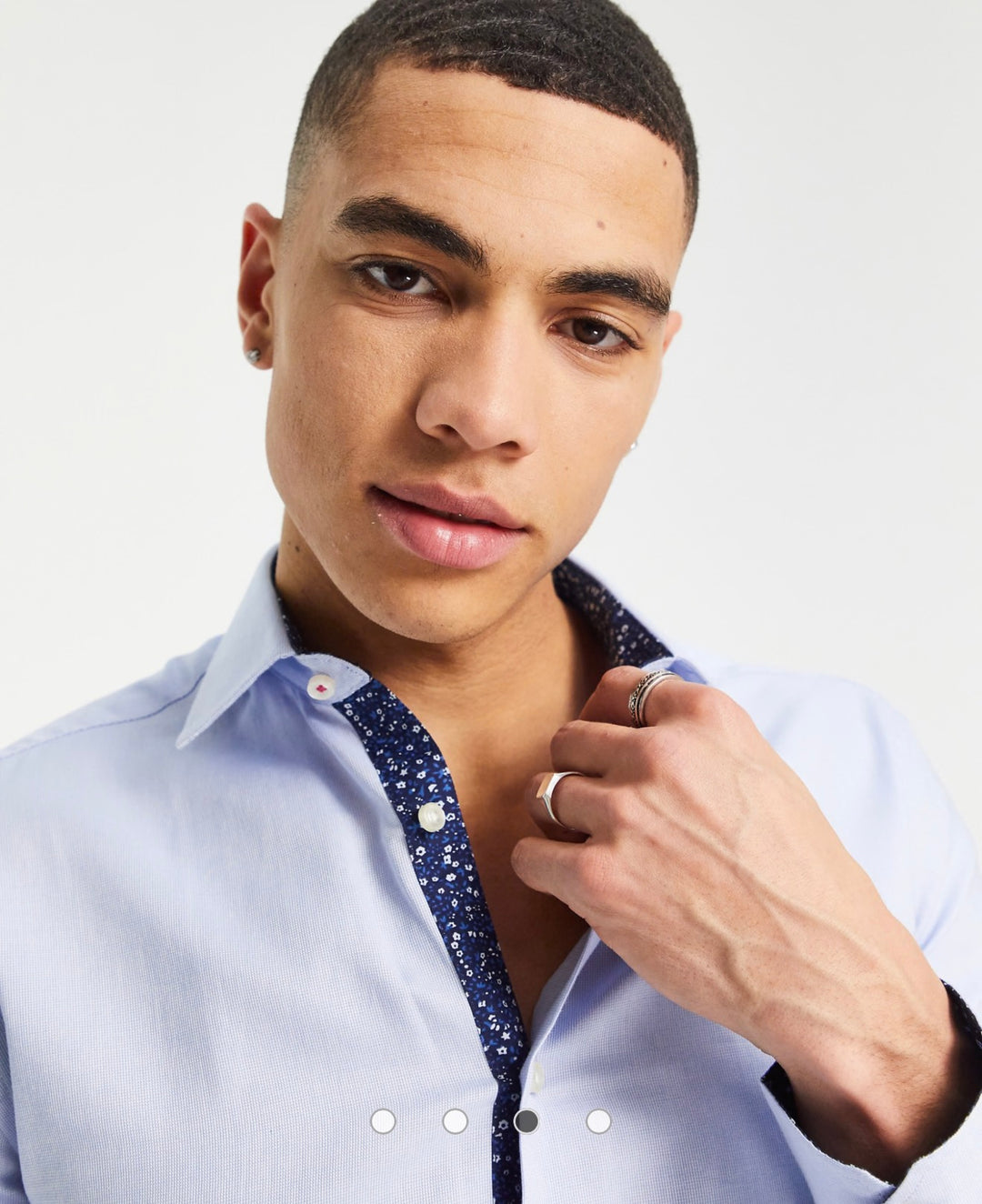 Ted Baker regular fit shirt in blue