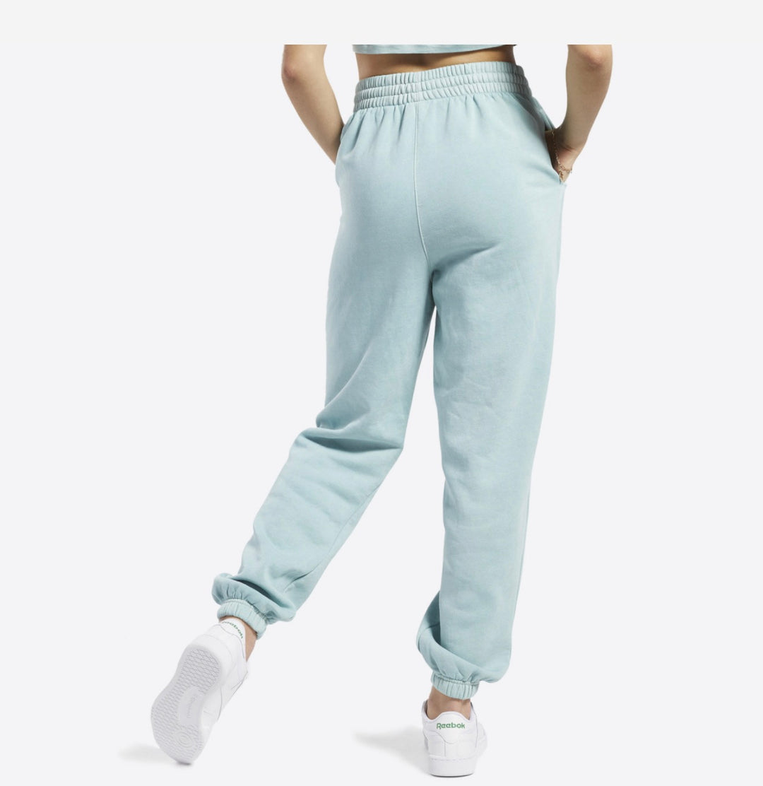 Reebok Natural Dye joggers in pastel blue