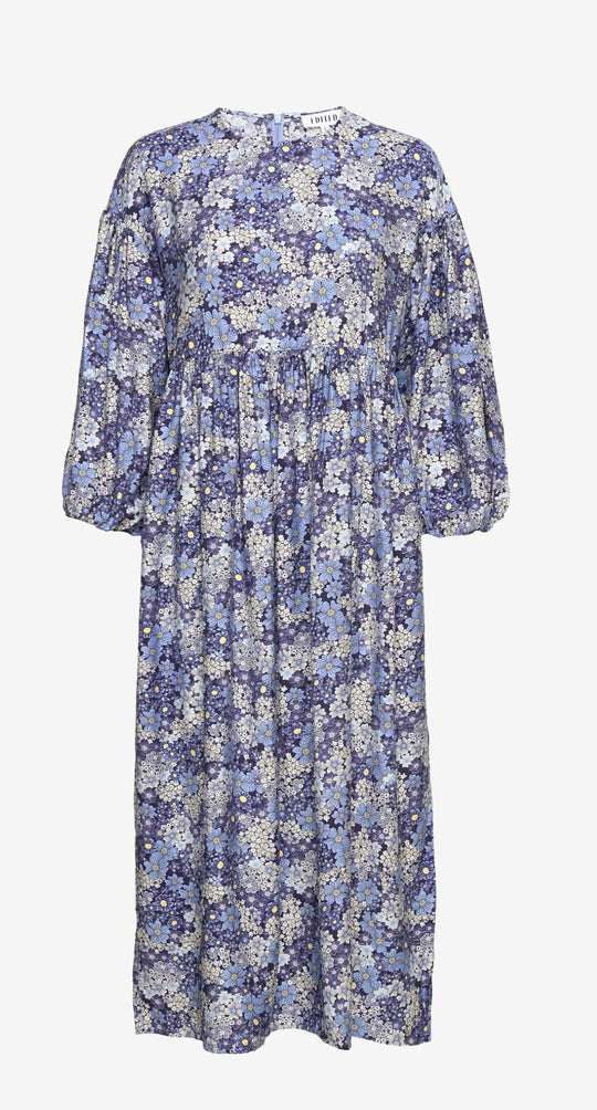 EDITED Trixi Dress AOP Josef blue