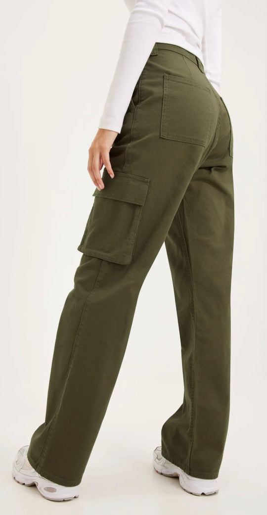 Dr Denim Echo Utility Dark Emerald