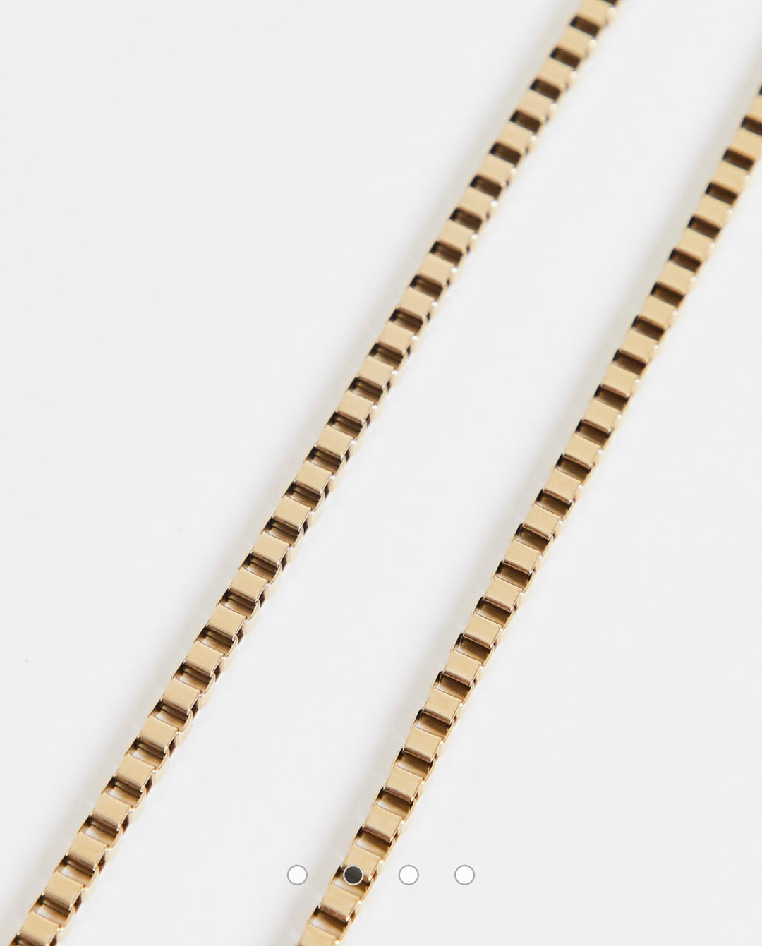 Boss chain necklace in gold