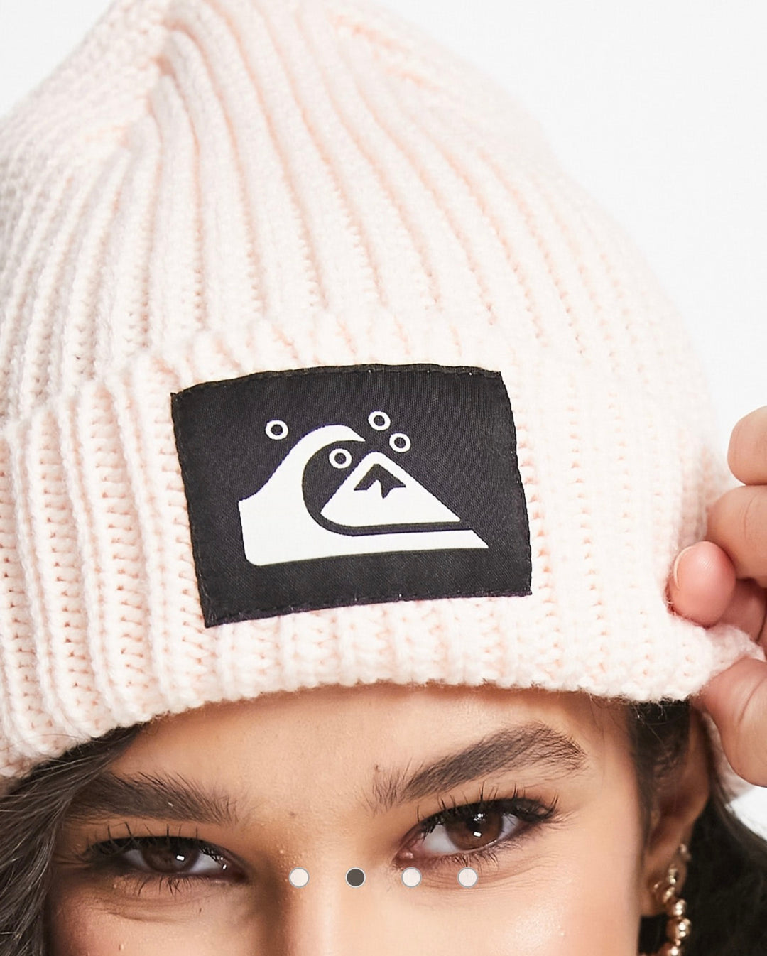 Quiksilver beanie in pink