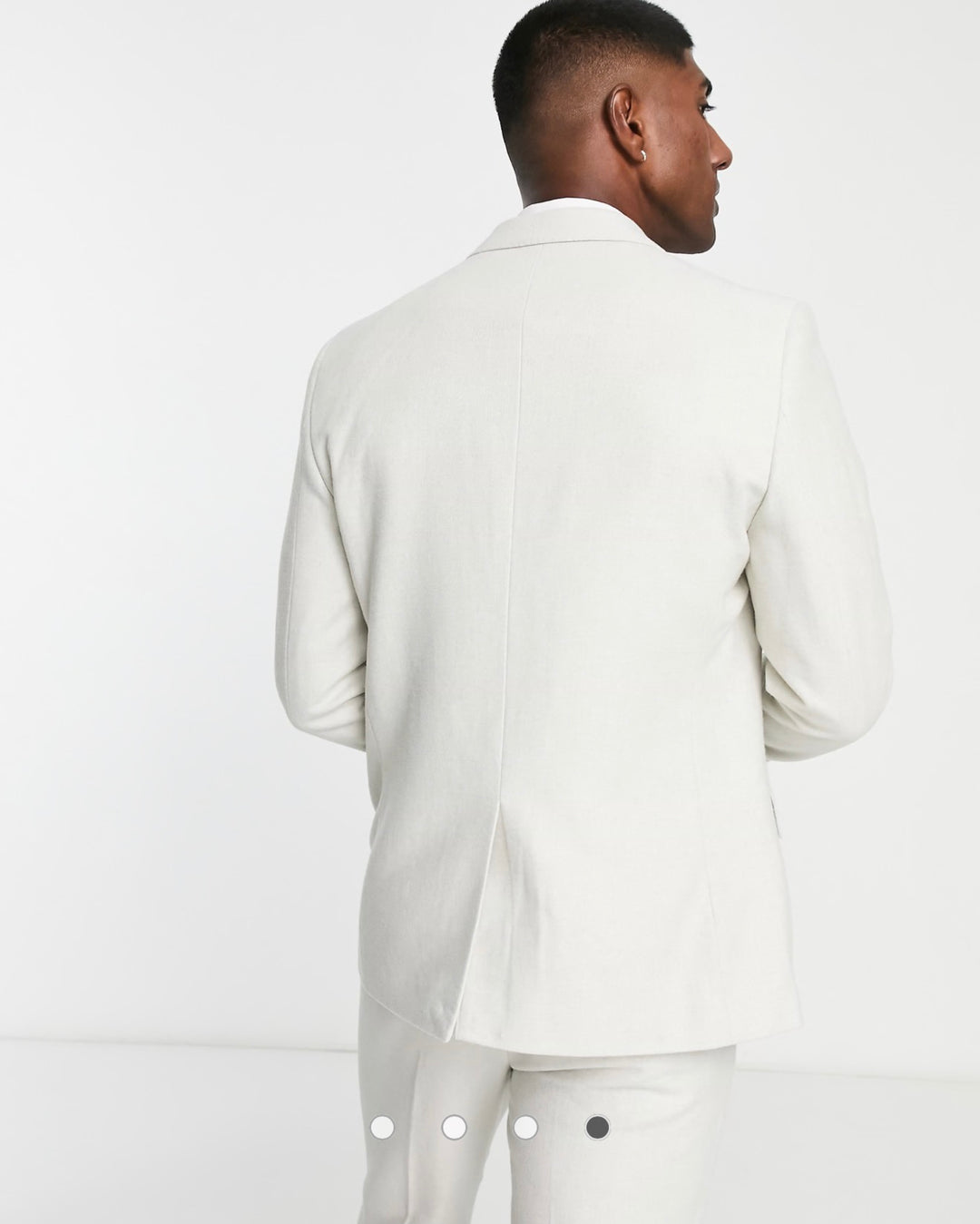 Harry Brown tweed suit jacket in grey