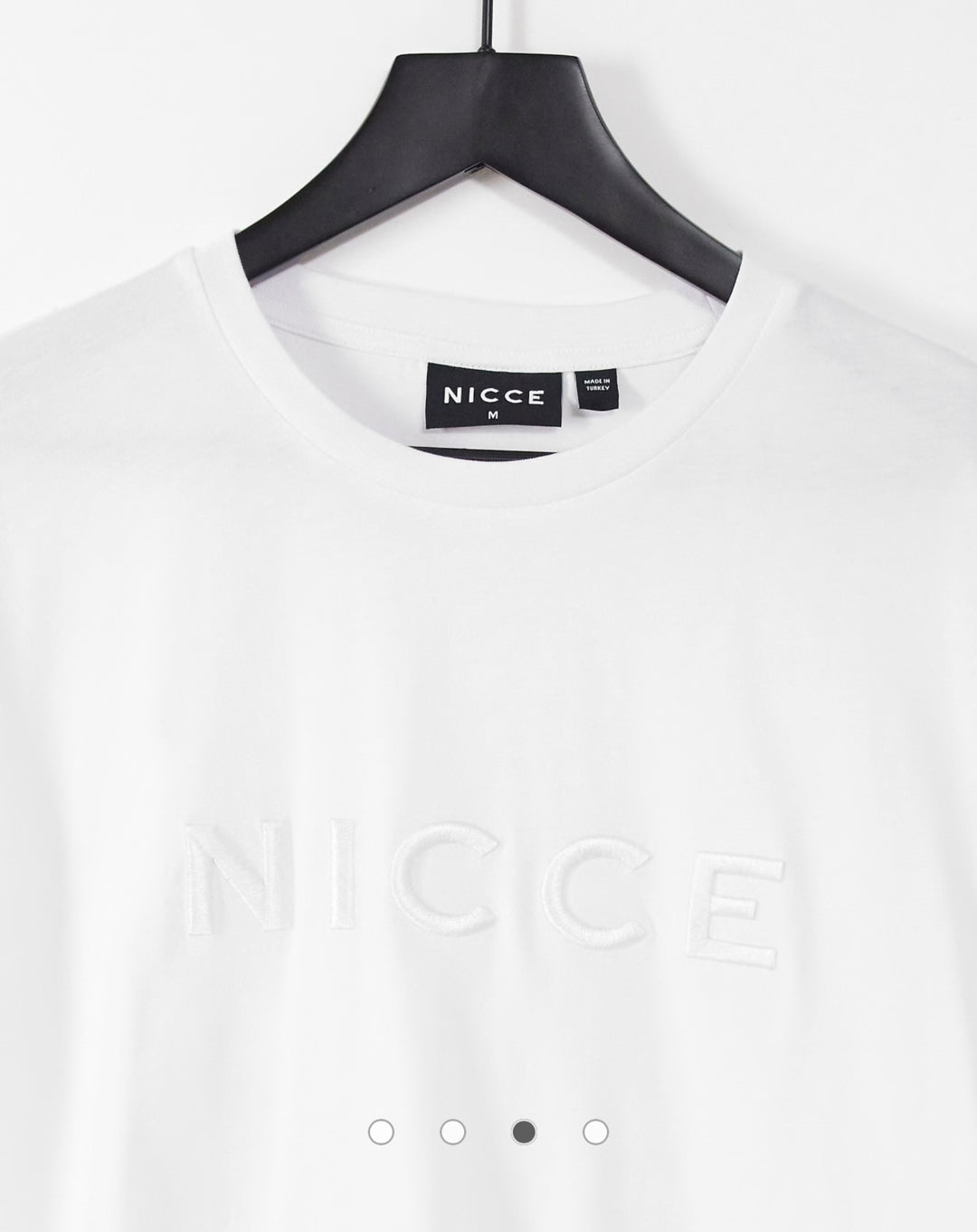 Nicce mercury logo t-shirt in white