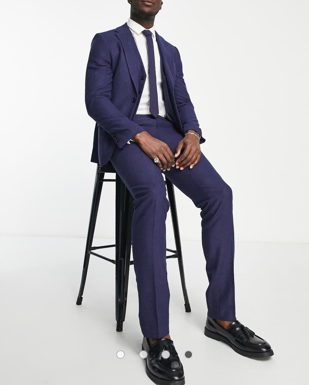 Harry Brown Tall wedding tweed slim fit suit trousers