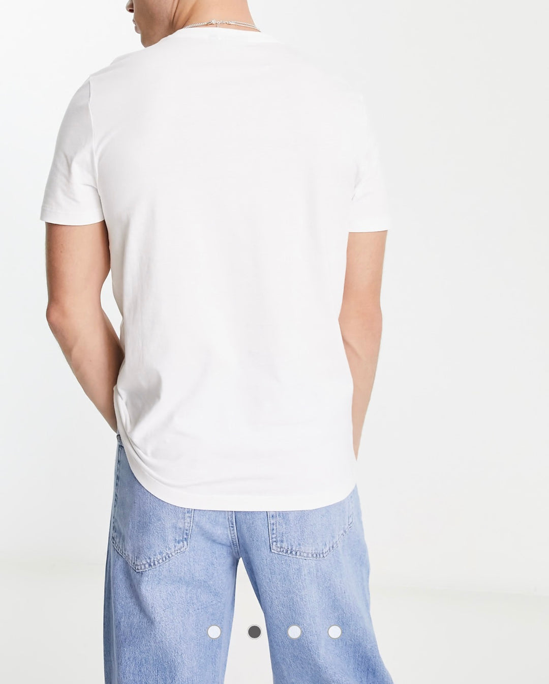 ASOS DESIGN 5 pack t-shirt with crew neck in black and white