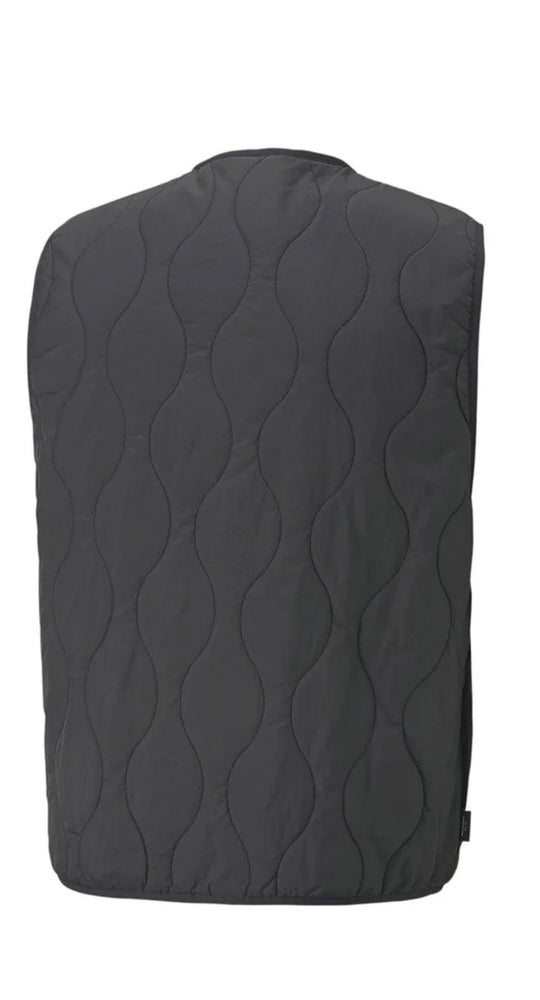 Puma Downtown collarless vest in black