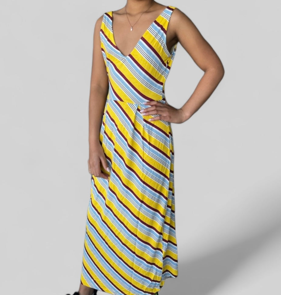 me&i Striped midi dress 211707 H 16