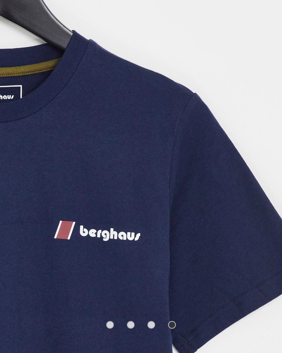Berghaus aztec block t-shirt in dark blue
