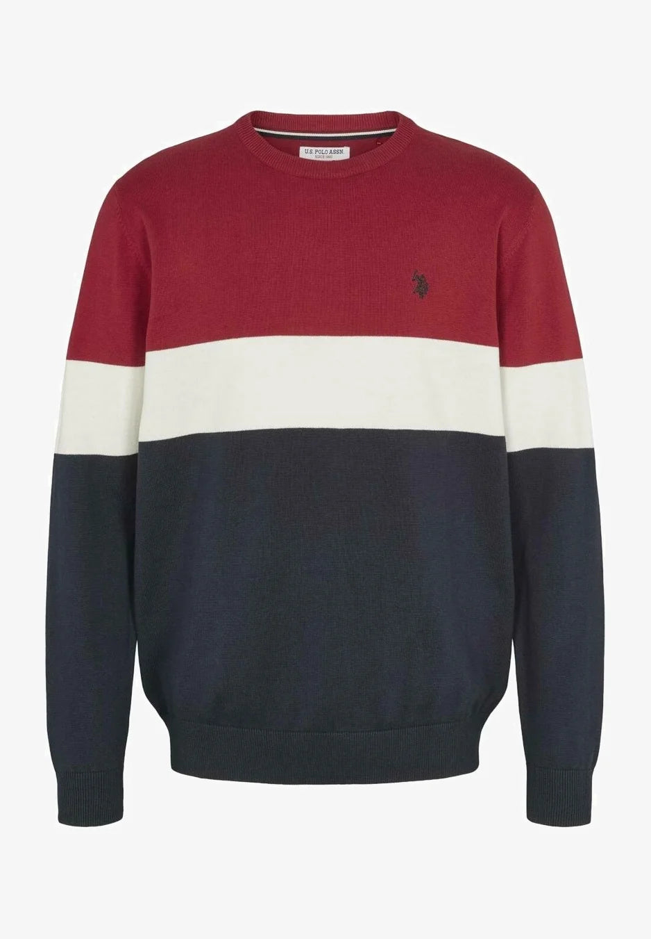 U.S. Polo Knitted Sweater Conrad Red Y19s