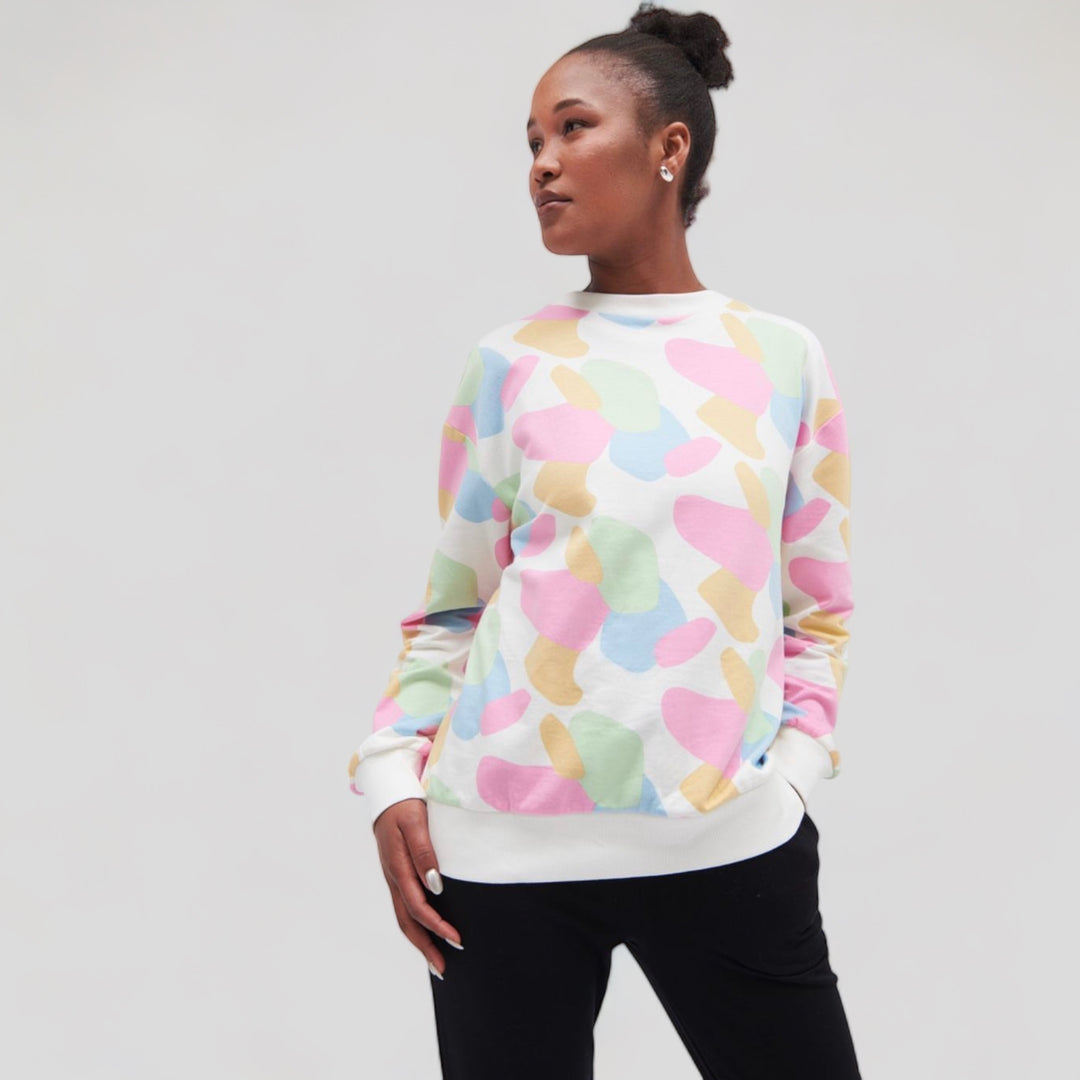 Soft camo sweatshirt - 231607 / RR 7