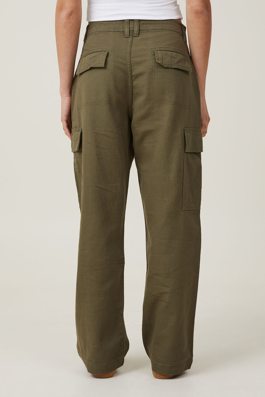 Cotton On cargo trousers in dark green