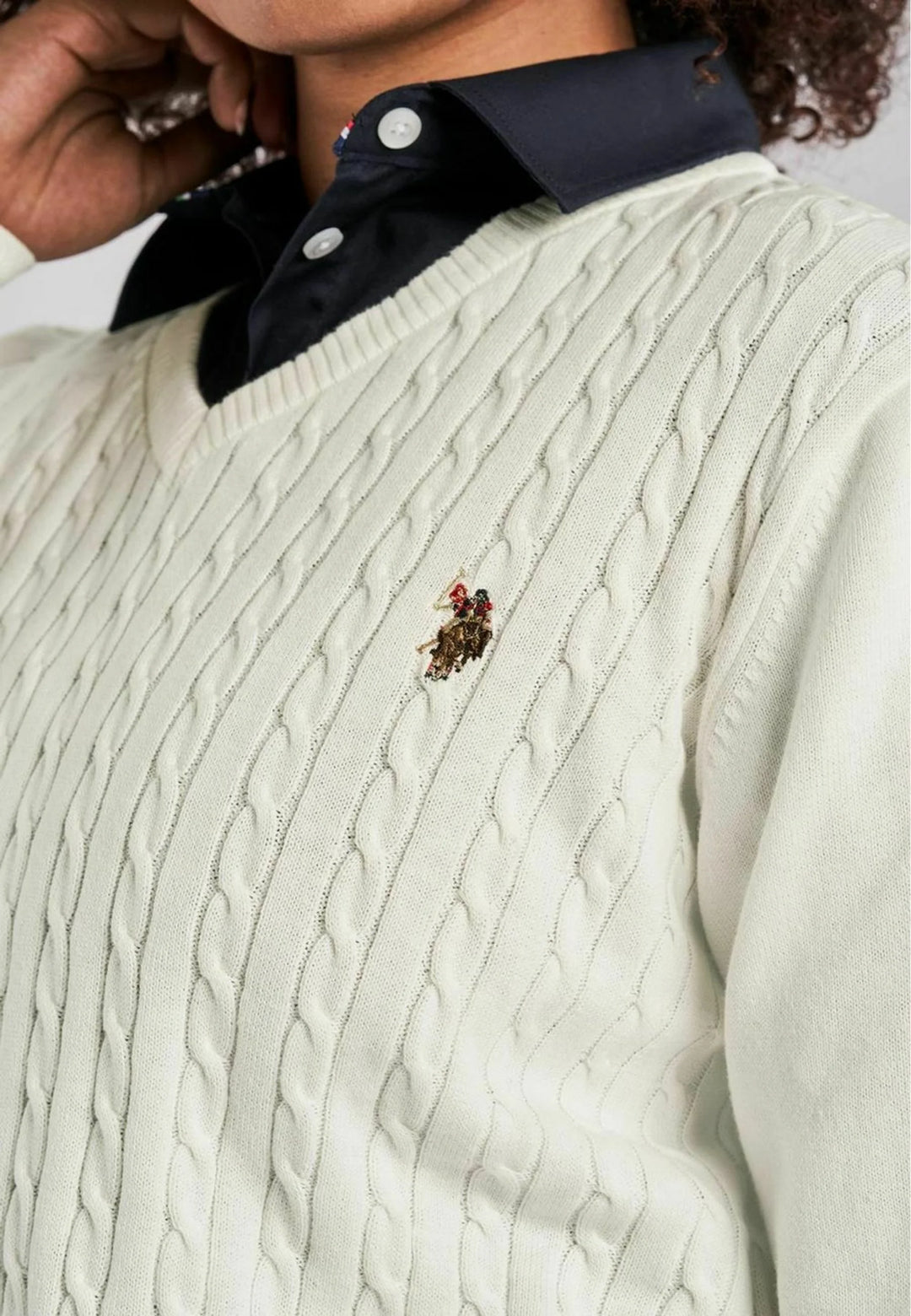 U.S. Polo Knitted Sweater Bell Woman Y19M