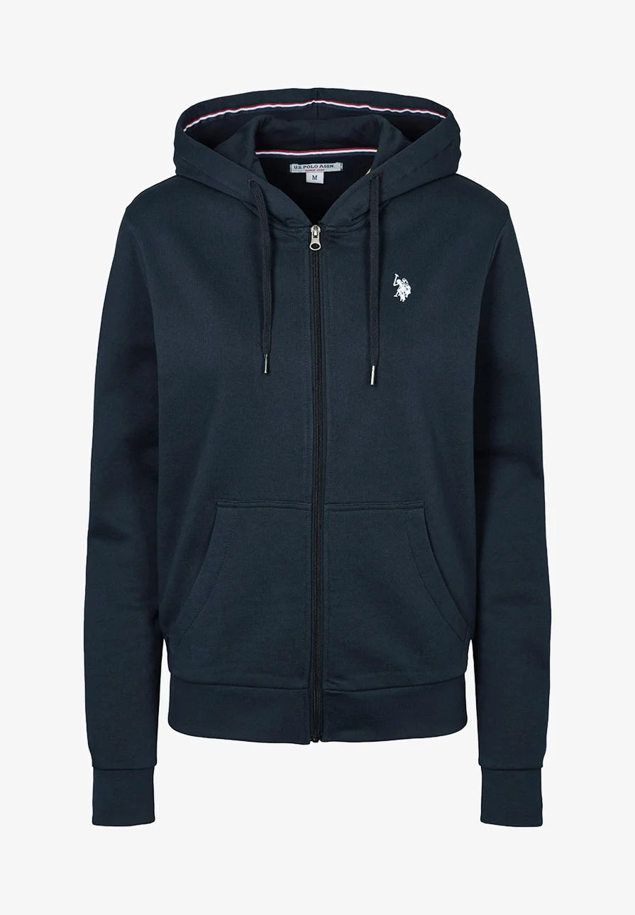 U.S. Polo Zip Hood Alina  Navy Aa13