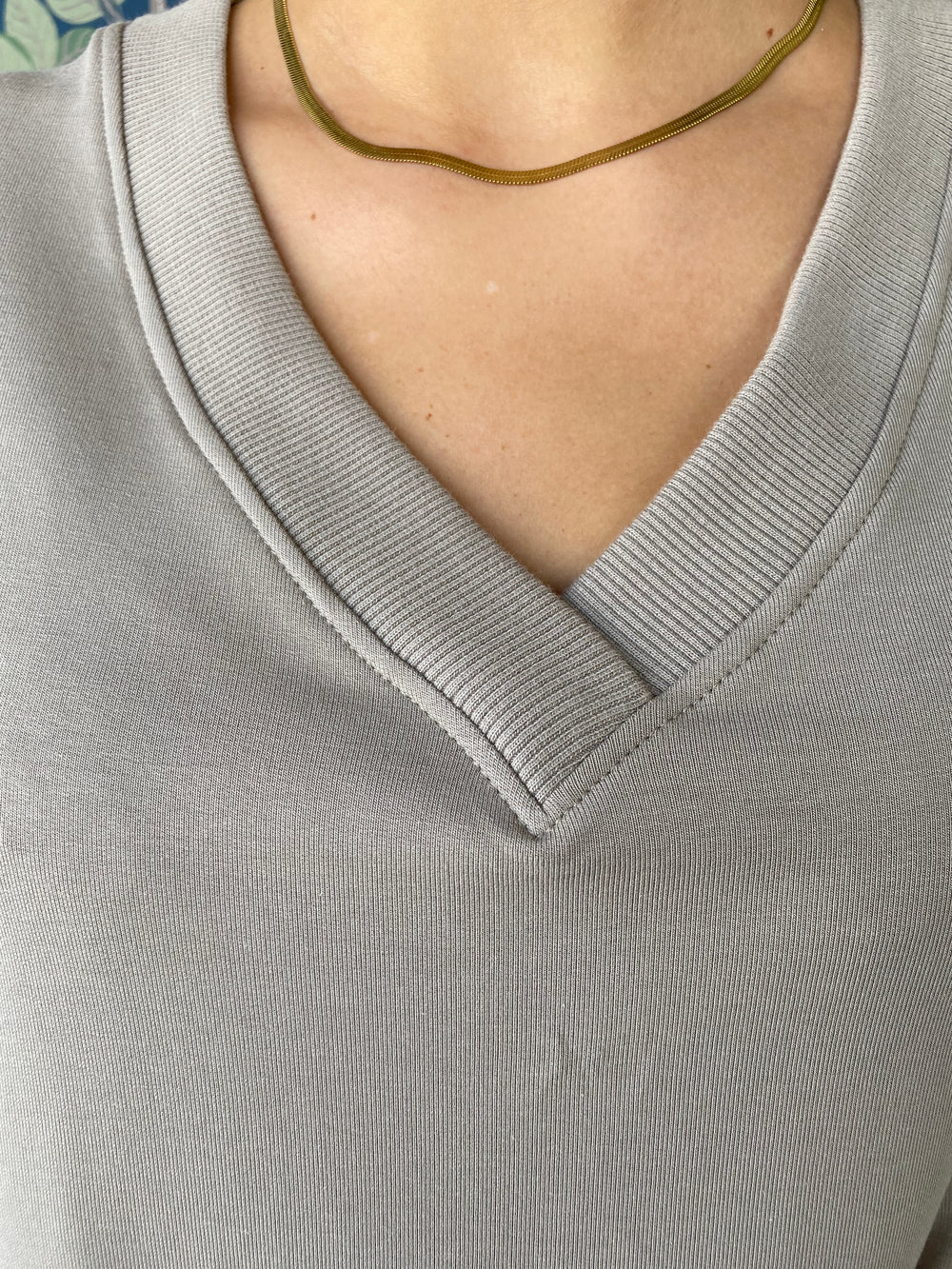 me&i V-neck sweat dress - 231703 C 6-9