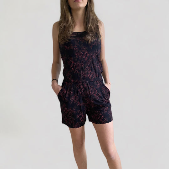 Flowers sleeveless jumpsuit 201811 - RR 2