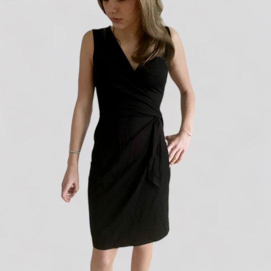 me&i Sleeveless Wrap dress 201709 - Y32M