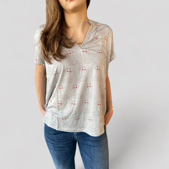 Cats blouse -RR 19