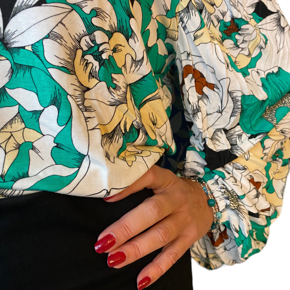 Balloon sleeve Blouse Y