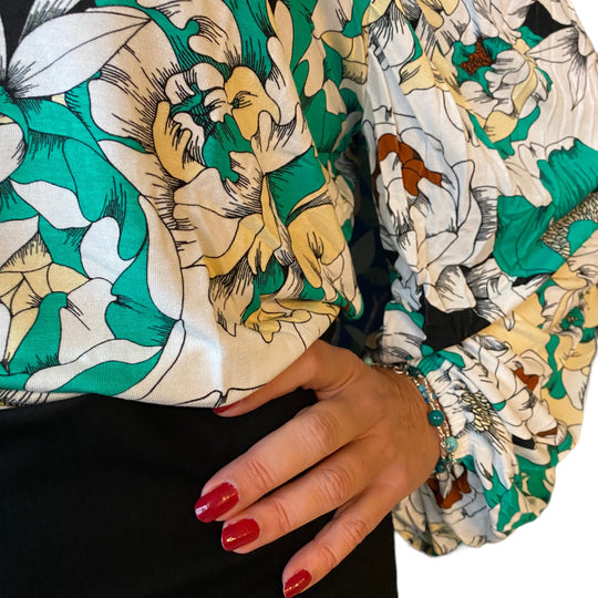 Balloon sleeve Blouse Y