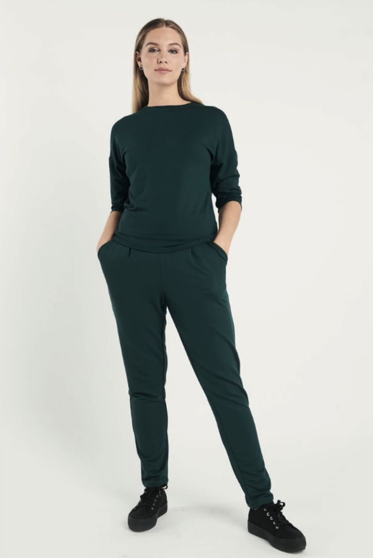 Fluid yoga pants green - 212804 - RR 3